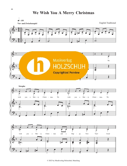 We Wish You A Merry Christmas